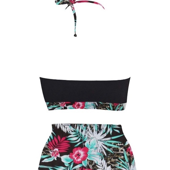 La Plage Push Up High Waist Bikini Set, L - NWT - Picture 3 of 3